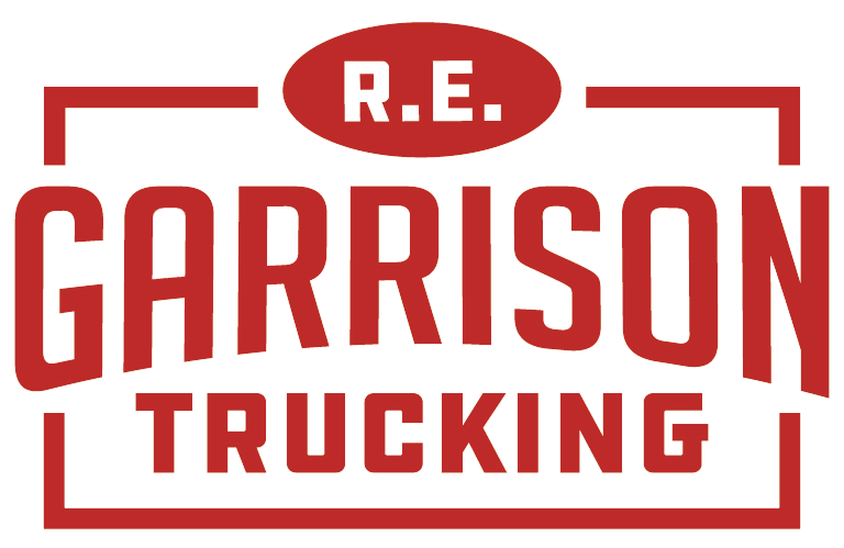 R.E. Garrison Trucking Logo