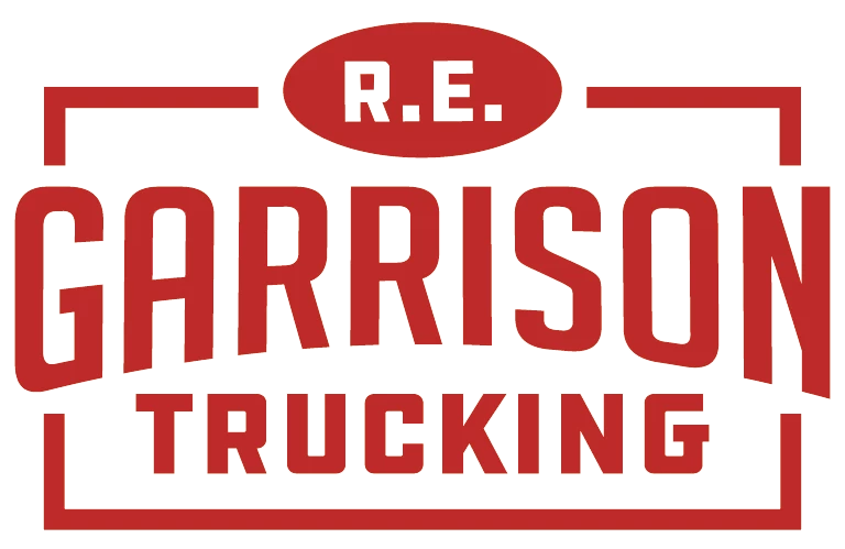 R.E. Garrison Trucking Logo