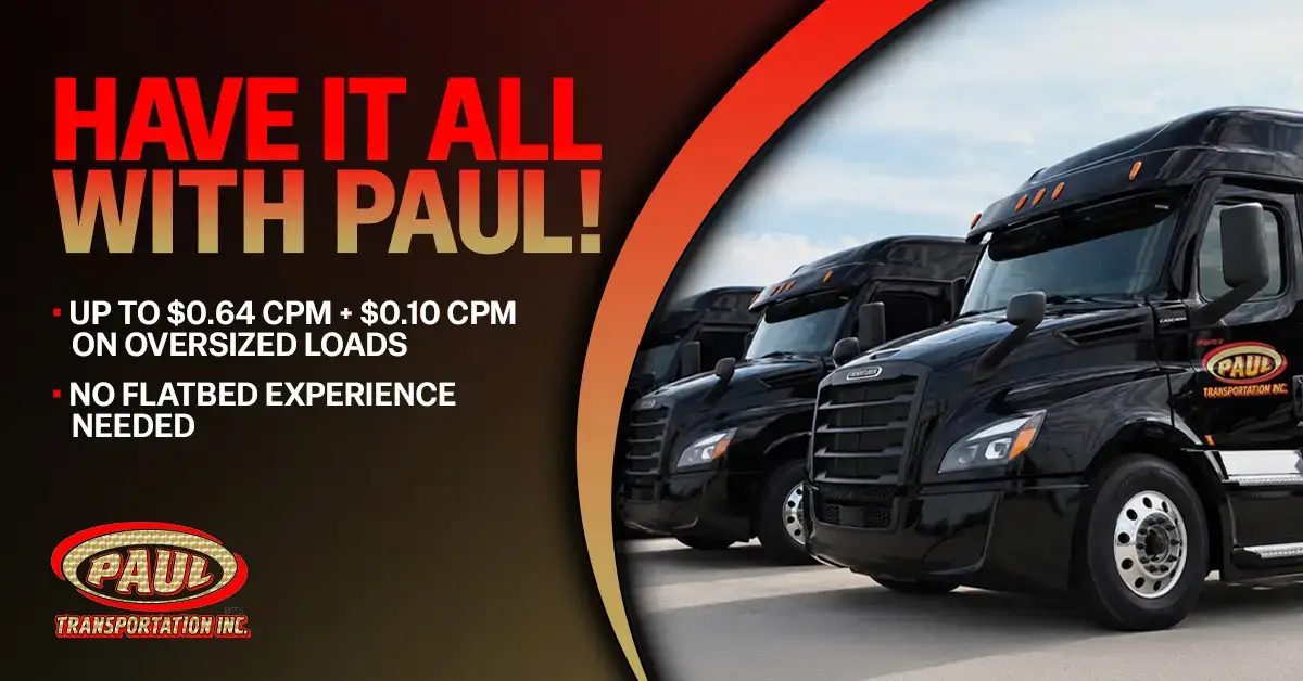 CDL-A OTR Flatbed Drivers